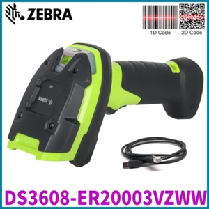 Zebra DS3608-ER20003VZWW 2D Ultra-Rugged Extended Range Handheld Barcode Scanner - Picture 1 of 11
