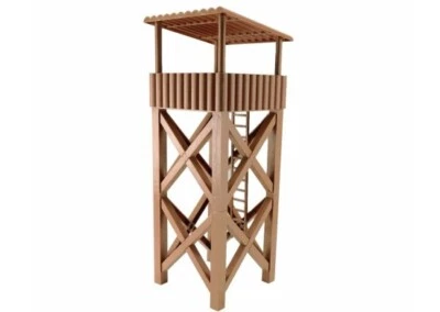 Henglong 1/16 RC Tank Display Exhibition Military Plastic Watchtower Decoration - Image 1 of 4