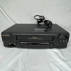 SANSUI VCR VHS Recorder Model VCR2510A, No Remote - Tested, Working - Picture 1 of 12