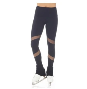NEU MONDOR SCHWARZ NETZEINSATZ LEISTUNG SUPPLEX LEGGINGS 6804 ERWACHSENE MEDIUM - Bild 1 von 2