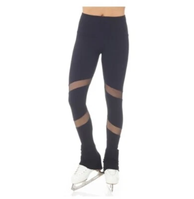 NUEVO LEGGING MONDOR MALLA NEGRA INSERCIÓN RENDIMIENTO SUPPLEX 6804 ADULTO MEDIANO Foto 1 de 2