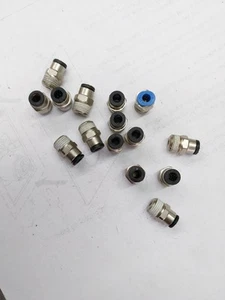 15 x 4 mm Luftrohr Stecker Anschlussverschraubungen - Bild 1 von 1