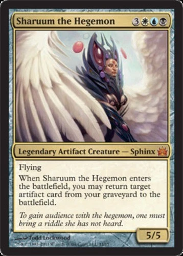 MTG Sharuum the Hegemon - Foil, Light Play, English From the Vault: Legends - Image 1 of 1