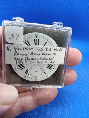 Waltham 16s  Mdl. 1899 Pocket Watch Double Sunk Roman Numeral Dial - Near Mint - Image 1 of 4