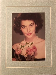 Foto autografiada firmada por Ava Gardner con certificado de autenticidad Mogambo The Killers Barefoot Contessa - Imagen 1 de 5