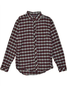 BILLABONG Mens Shirt Medium Red Check Cotton AG25 - Picture 1 of 3