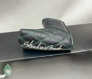 Pre Owned Shadow Creek CMC Design Green & Black Putter Headcover Magnetic - Picture 1 of 11