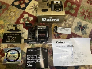 Daiwa PMA35SL Procaster Magforce BaitcastW/ Autocast Reel + Box Paperwork Nice! - Picture 1 of 3