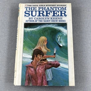 Dana Girls Mystery #6 The Phantom Surfer by Carolyn Keene 1973 Hardcover Book - Picture 1 of 10