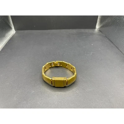 Vintage Anne Klein Women’s Hidden Dial Bracelet Swiss Watch Gold Tone 12/6935 - Image 1 of 4