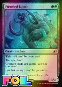 x1 Frenzied Baloth FOIL EOE Edge of Eternities MTG 183 M/NM 1x - Bild 1 von 3