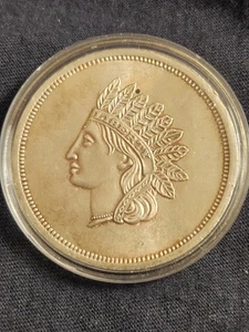 1 Oz .999 Feinsilber Medaille - Indian Head Cent Design Lot #189 - Bild 1 von 2