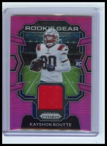 2023 Panini Prizm #RG-KB Kayshon Boutte Rookie Gear Pink - Picture 1 of 2