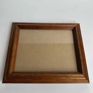 Vintage Solid Wood 8x10 Photo Picture Frame Heavy Deep Gallery Wall Cabin Ornate - Picture 1 of 9