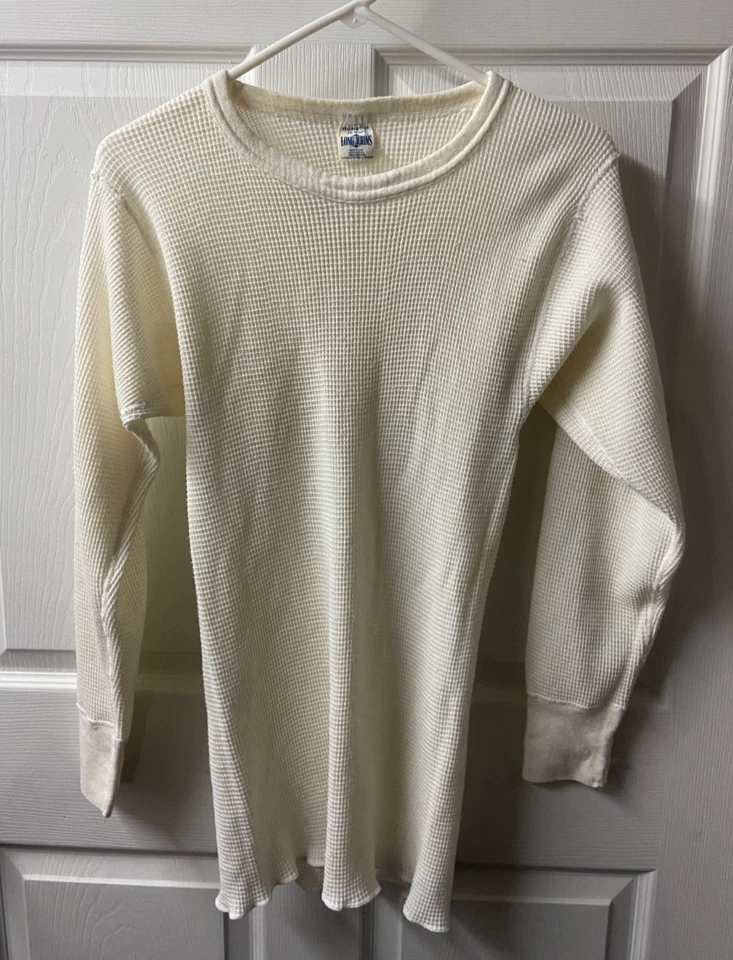 Camisa Térmica Morgan Mills Long Johns De Colección XXL 50-52 Hecha en EE. UU. Tejido Gofre EE. UU. Foto 1 de 4