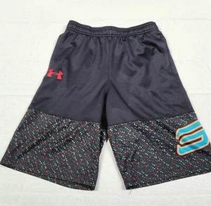 Under Armour Heatgear Basketball Shorts Youth Boy's YLG Black - Picture 1 of 7
