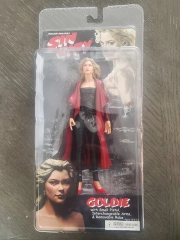 Neca Frank Miller Sin City Goldie Color Version Action Figure 2005 Cover