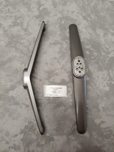 "AS IS" TV Leg stands 002 Height: 2" Length: 11 1/8" Width: 3/4" (TV Stand Legs) - Picture 1 of 1