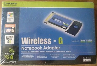 LinkSys Wireless-G Notebook Adapter (Wireless Networking Adapter) - Image 1 of 2