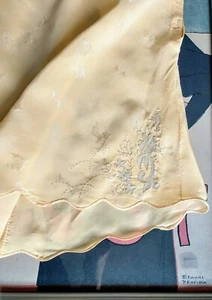 1930er Jahre bestickte Seidenhahnhose - kleine 26 Zoll Taille - Bild 1 von 10