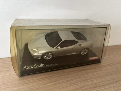 ANTIGUO MUY RARO Kyosho MINI-Z Racer Body Ferrari 360 Modena Plateado De Japón Envío gratuito Foto 1 de 4