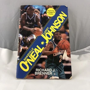 Shaquille O’Neal and Larry Johnson Paperback Story Book 1993 First Edition Shaq - Picture 1 of 5