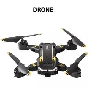 New S6 Camera Drone with 8K HD Dual Camera, Foldable Quadcopter + 4 Batteries - Picture 1 of 22