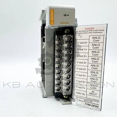 Allen-Bradley 1769-OF8V CompactLogix módulo de salida analógica de 8 canales - Imagen 1 de 4