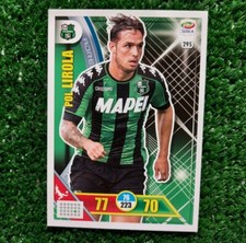 CARD ADRENALYN XL FOOTBALLERS PANINI 2017/18 SASSUOLO N°295 LIROLA 2018 ⚽️