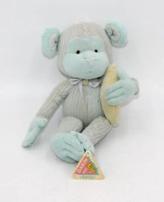 Applause Blue Dakin Mono Peluche Plátano Sonajero Bebé Juguete Suave Nuevo de Lote Antiguo Etiquetas Limpias 10" Foto 1 de 4
