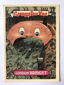 Garbage Pail Kids Topps Original Series 11 Sticker London Bridget 435a - Picture 1 of 2