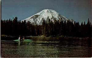 Cartolina non spedita Mount Saint Helens & Spirit Lake nel sud-ovest di Washington - Foto 1 di 2