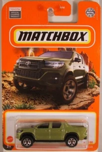 MATCHBOX #40 2018 Toyota Hilux Pickup, 2022 issue (NEW in BLISTER) - Picture 1 of 4