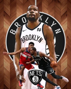 Brooklyn Nets Lithograph print of Kevin Durant 2020  - Picture 1 of 1