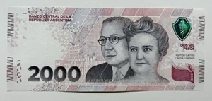 ARGENTINA 2000 Pesos 2023 SC \ UNC. - Imagen 1 de 2