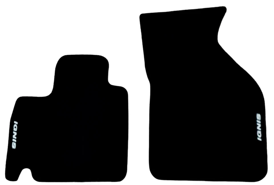 Alfombrillas delanteras de terciopelo para Suzuki Ignis impermeables negras alfombras forros Foto 1 de 4