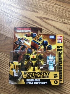 Hasbro Transformers War For Cybertron Buzzworthy BUMBLEBEE SPIKE Witwicky 2 Pack - Picture 1 of 4