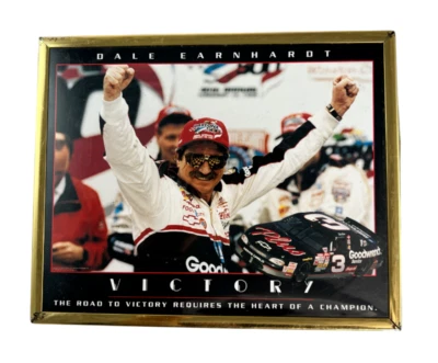 1999 Dale Earnhardt Sr. NASCAR #3 FRAMED Poster 8x10 Gold Frame 90s Daytona 500 - Image 1 of 4