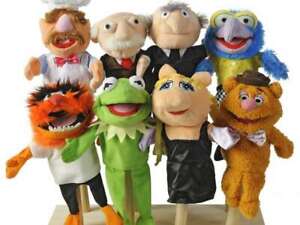 RARE The Muppets Hand Puppets Complete Set Of 8 Handpuppets From The Netherlands