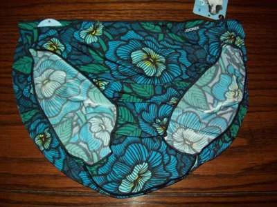 NWT JOCKEY No Panty Line TACTEL NYLON BIKINI PANTIES 1370 328 FLORAL 5 6 7 S M L - Image 1 of 2