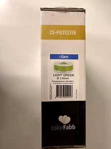 ColorFabb nGen Light Green 3d Print filament 2.85mm for Ultimaker printer - Picture 1 of 3