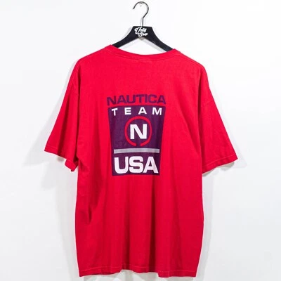 Camiseta Nautica Competition Team EE. UU. Grande De Colección Años 90 Streetwear Hip Hop Preppy Foto 1 de 4