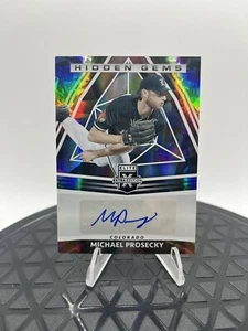 2022 Elite Extra Edition Hidden Gems Prospekt Michael Prosecky - Bild 1 von 2
