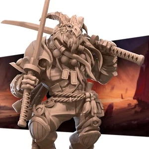 Dragonborn Monk Samurai - Bite the Bullet - Dungeons and Dragons - Imagen 1 de 4