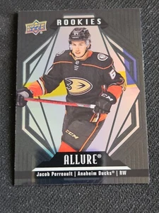 2022-23 Upper Deck UD Allure JACOB PERREAULT #133 BLACK RAINBOW Rookie RC - Picture 1 of 1