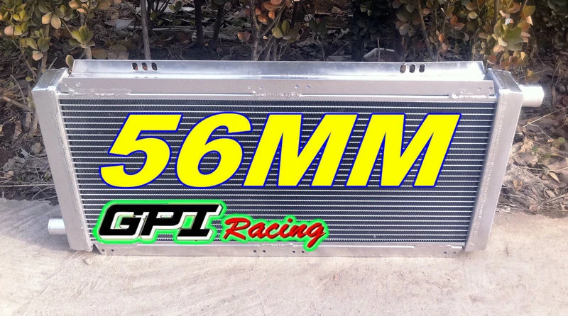 Aluminum Radiator For Lotus Elise&Exige Series 1&2 Vauxhall VX220 M/T 56MM - image 1 of 3