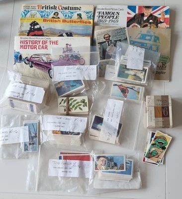 TEA CARDS JOBLOT LOOSE & BOOKS WHOLE & PART SETS TRANSPORT TURTLES COSTUME ETC. - Image 1 of 4