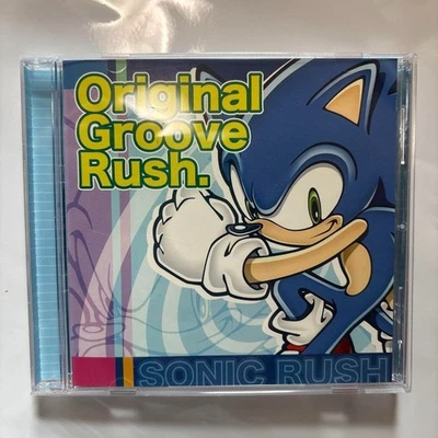 SONIC SONIC RUSH Original Groove Rush Soundtrack CD Game Music OST Foto 1 de 3