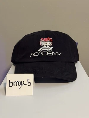 F1 Academy Hello Kitty Adjustable Hat Black Vegas Exclusive Formula 1 SOLD OUT - Image 1 of 3