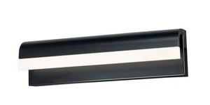 Black LED Bath Vanity from the Waterfall Collection - Picture 1 of 1